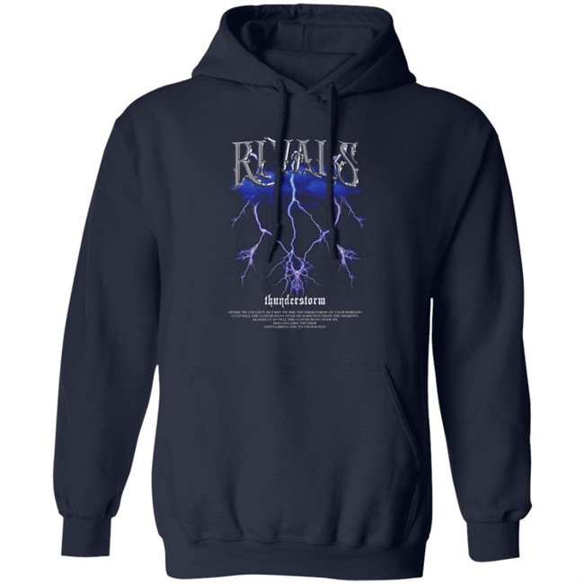 Rivals Thunderstorm Black Tee Shirt Rivals Thunderstorm Black Tee Shirt