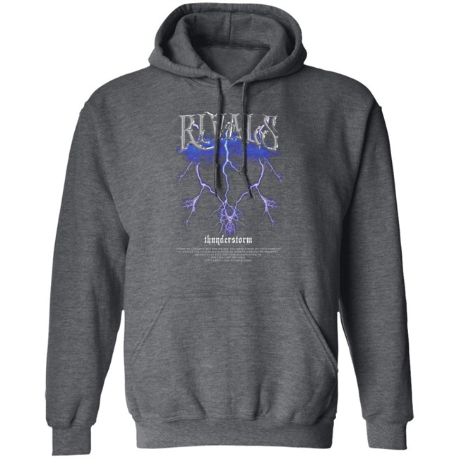 Rivals Thunderstorm Black Tee Shirt Rivals Thunderstorm Black Tee Shirt