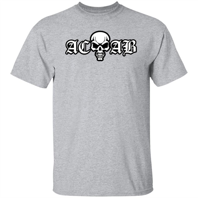 Acab Shirt A.C.A.B. Tattoo Police YouTube T Shirt Acab Shirt A.C.A.B. Tattoo Police YouTube T Shirt