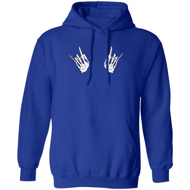 Katie Bony Funny Skeleton Hand Tee Shirt Katie Bony Funny Skeleton Hand Tee Shirt