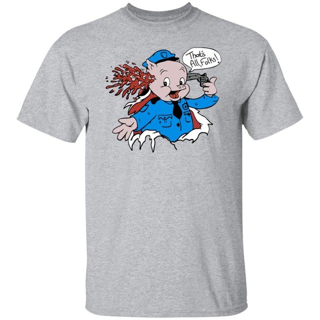 Joe Joegan Porky Pig Thats All Folks Shirt Joe Joegan Porky Pig Thats All Folks Shirt