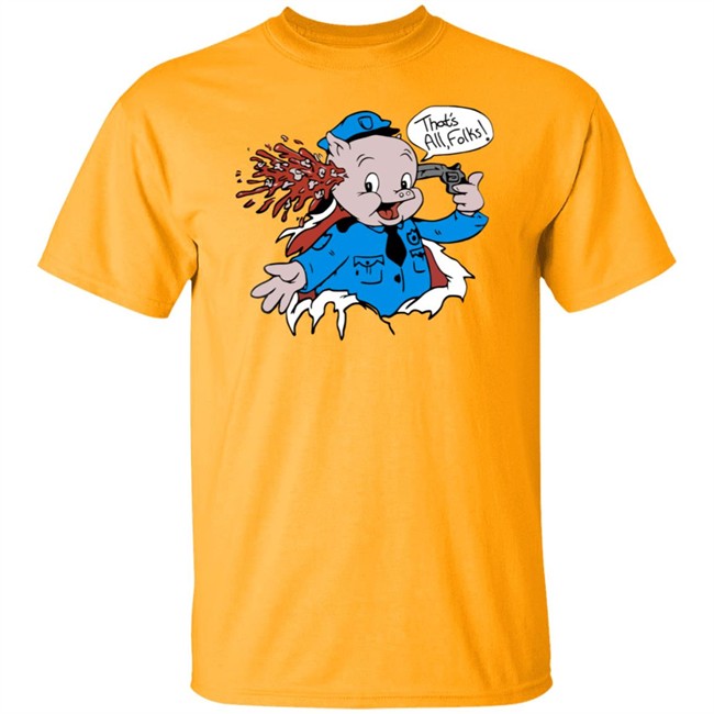 Joe Joegan Porky Pig Thats All Folks Shirt Joe Joegan Porky Pig Thats All Folks Shirt