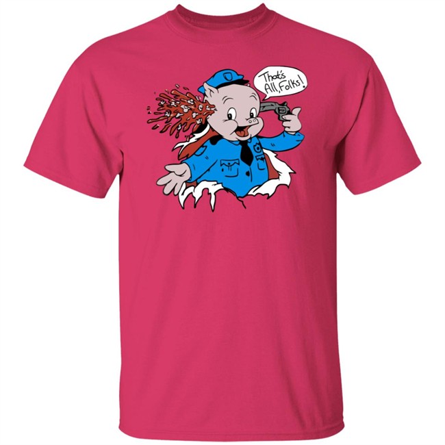 Joe Joegan Porky Pig Thats All Folks Shirt Joe Joegan Porky Pig Thats All Folks Shirt