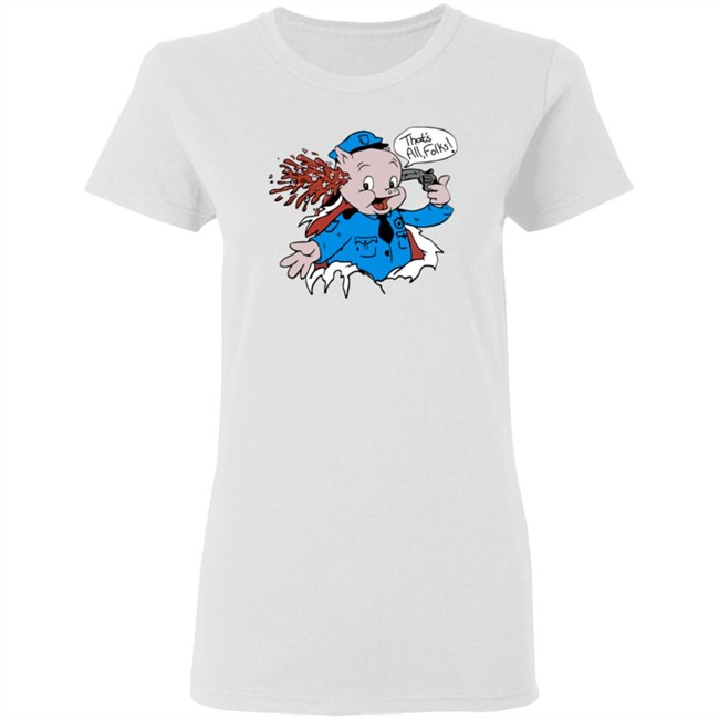 Joe Joegan Porky Pig Thats All Folks Shirt Joe Joegan Porky Pig Thats All Folks Shirt