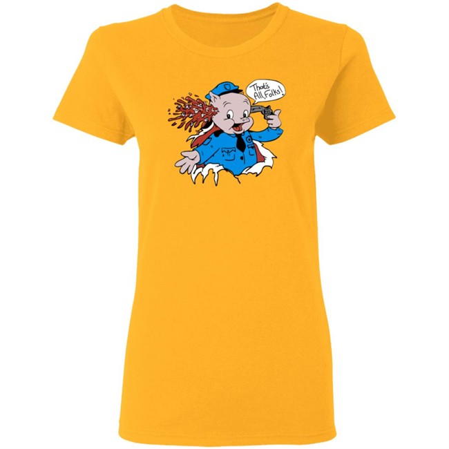 Joe Joegan Porky Pig Thats All Folks Shirt Joe Joegan Porky Pig Thats All Folks Shirt