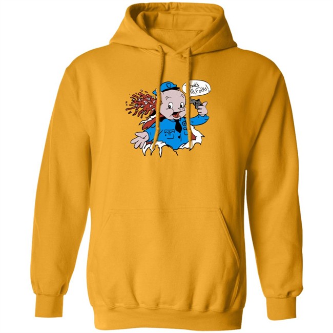 Joe Joegan Porky Pig Thats All Folks Shirt Joe Joegan Porky Pig Thats All Folks Shirt