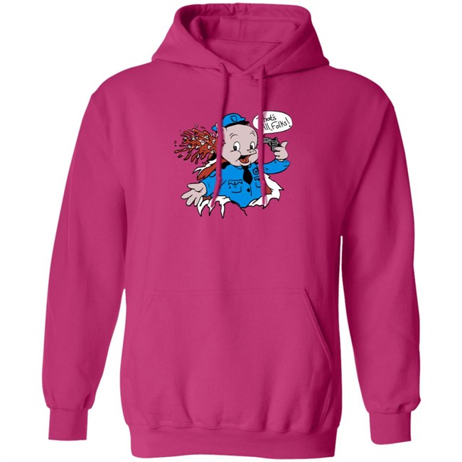 Joe Joegan Porky Pig Thats All Folks Shirt Joe Joegan Porky Pig Thats All Folks Shirt