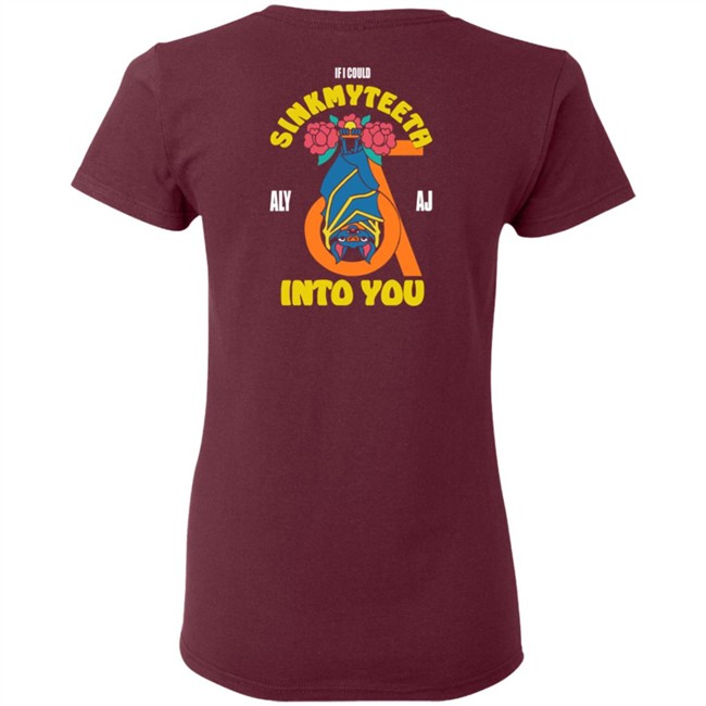 Aly & Aj Sink My Teeth Into You Shirt Aly & Aj Sink My Teeth Into You Shirt