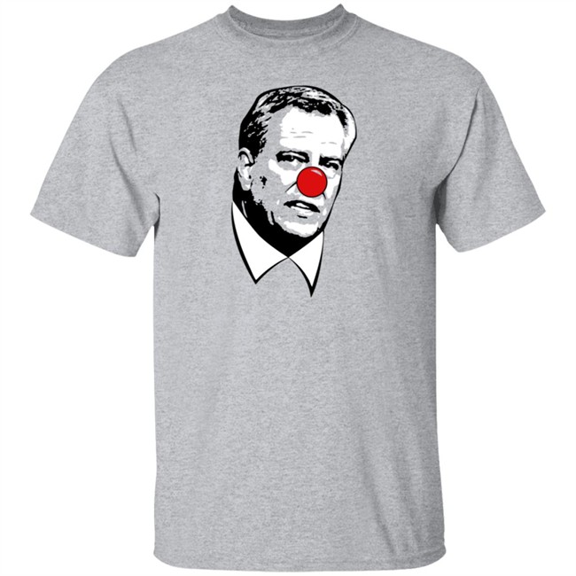 Barstool Merch Store Bill De Blasio Clown Nose Shirt Barstool Merch Store Bill De Blasio Clown Nose Shirt