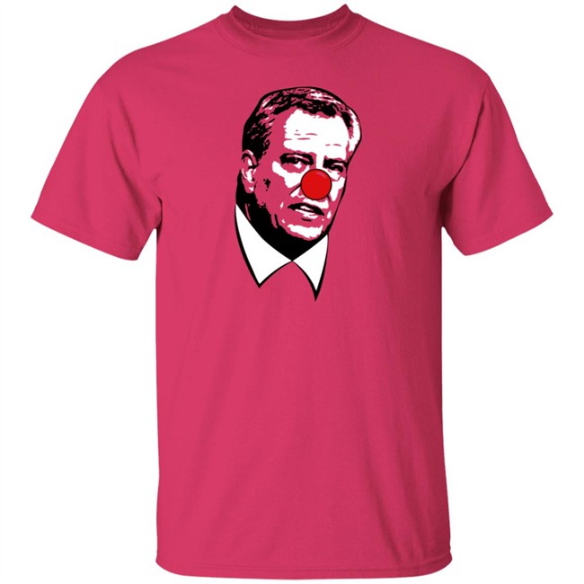 Barstool Merch Store Bill De Blasio Clown Nose Shirt Barstool Merch Store Bill De Blasio Clown Nose Shirt