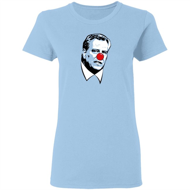 Barstool Merch Store Bill De Blasio Clown Nose Shirt Barstool Merch Store Bill De Blasio Clown Nose Shirt