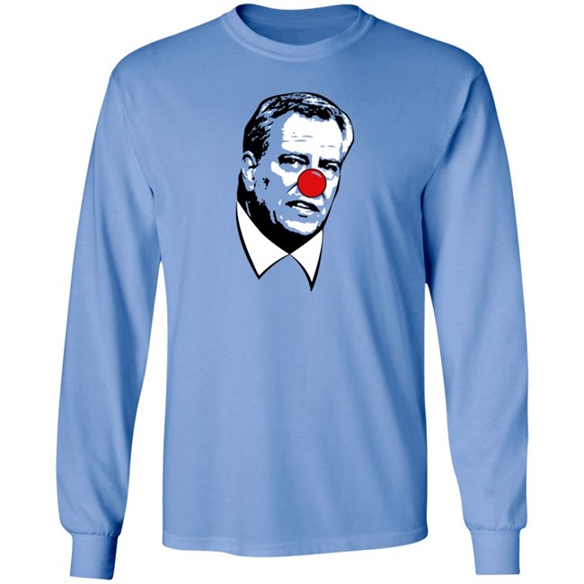 Barstool Merch Store Bill De Blasio Clown Nose Shirt Barstool Merch Store Bill De Blasio Clown Nose Shirt