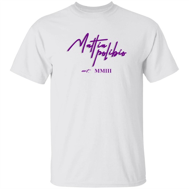 Mattia Polibio Merch Logo Shirt Mattia Polibio Merch Logo Shirt