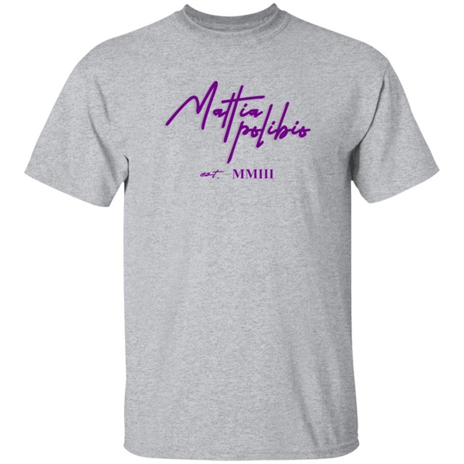 Mattia Polibio Merch Logo Shirt Mattia Polibio Merch Logo Shirt