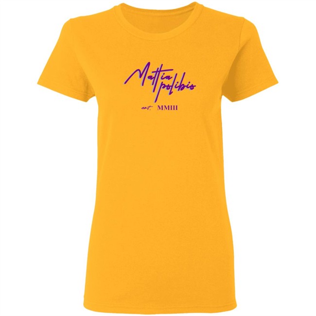 Mattia Polibio Merch Logo Shirt Mattia Polibio Merch Logo Shirt