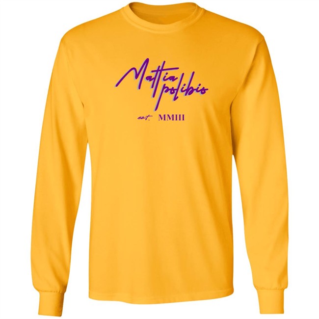 Mattia Polibio Merch Logo Shirt Mattia Polibio Merch Logo Shirt