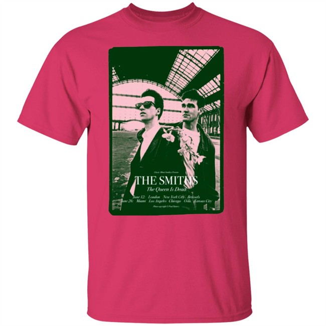 The Smiths T Shirt The Queen is Dead us tour ’86 Complete Chord Songbook T-Shirt white shirt The Smiths T Shirt The Queen is Dead us tour ’86 Complete Chord Songbook T-Shirt white shirt