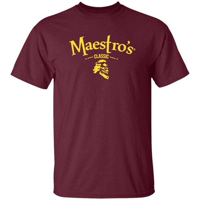 Maestro's Classic Black Gold Logo Tee Maestro's Classic Black Gold Logo Tee
