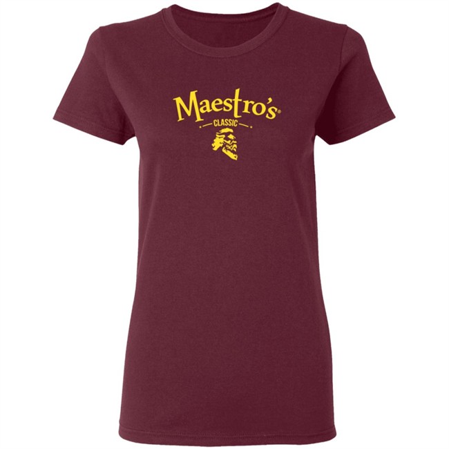 Maestro's Classic Black Gold Logo Tee Maestro's Classic Black Gold Logo Tee
