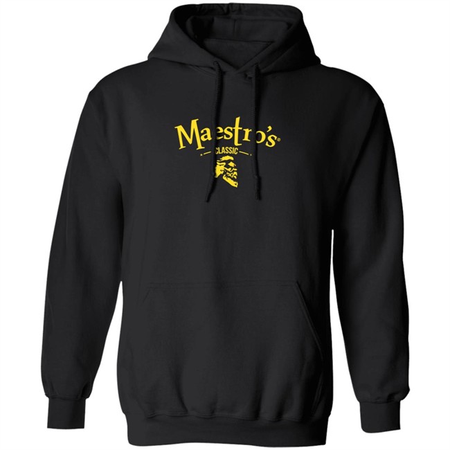 Maestro's Classic Black Gold Logo Tee Maestro's Classic Black Gold Logo Tee