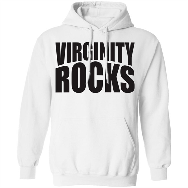 Virginity Rocks Hoodie T Shirt