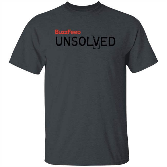 BuzzFeed Unsolved Logo Shirt BuzzFeed Unsolved Logo Shirt