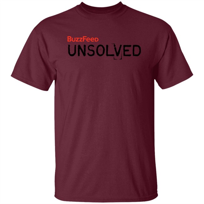 BuzzFeed Unsolved Logo Shirt BuzzFeed Unsolved Logo Shirt