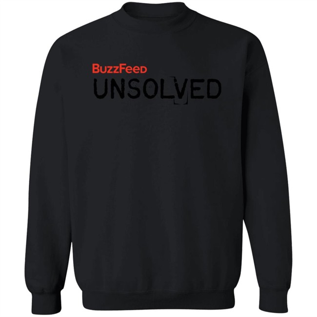 BuzzFeed Unsolved Logo Shirt BuzzFeed Unsolved Logo Shirt