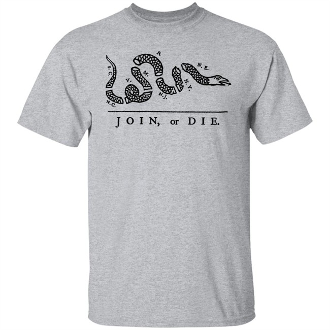 Join Or Die Shirt Rothco 'Join or Die' T Shirt Join Or Die Shirt Rothco 'Join or Die' T Shirt