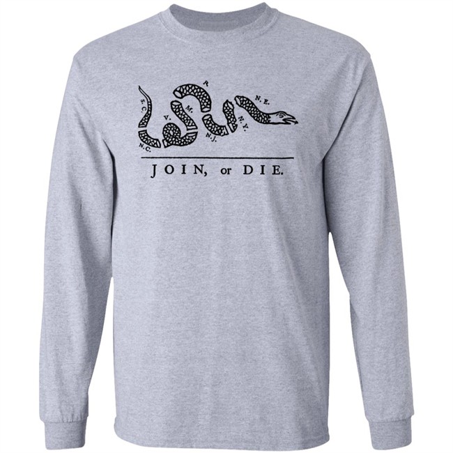 Join Or Die Shirt Rothco 'Join or Die' T Shirt Join Or Die Shirt Rothco 'Join or Die' T Shirt