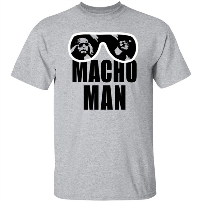 Wwe Old School Macho Man Purple T Shirt Wwe Old School Macho Man Purple T Shirt