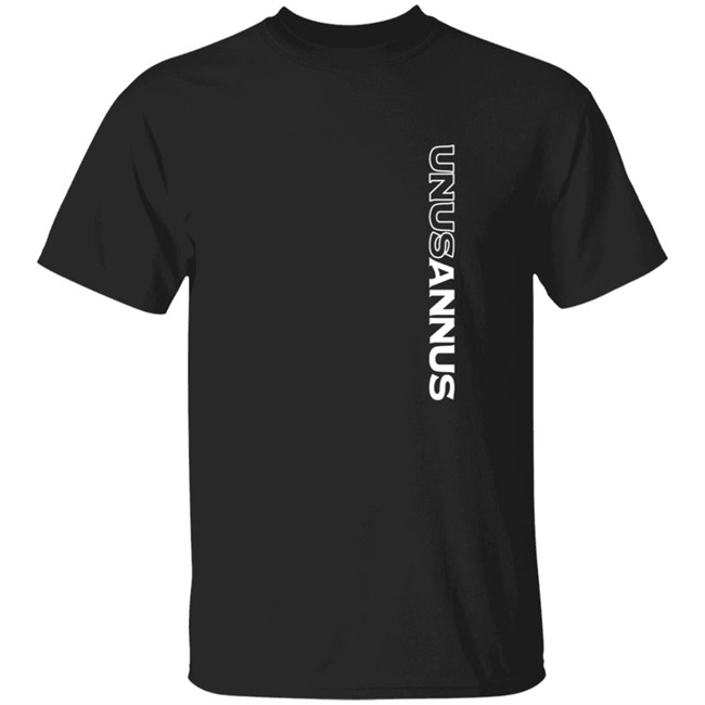 Limited Edition Unus Annu Merch Vertical Logo Tee Shirt