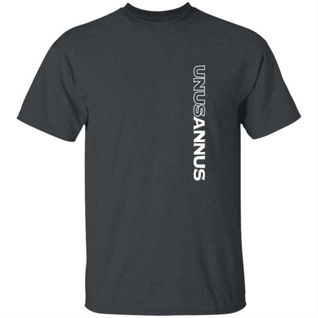 Limited Edition Unus Annu Merch Vertical Logo Tee Shirt Limited Edition Unus Annu Merch Vertical Logo Tee Shirt