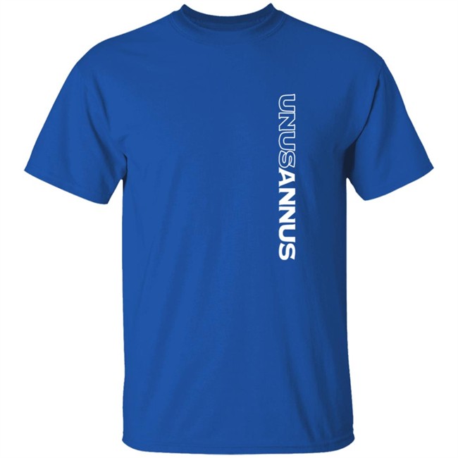 Limited Edition Unus Annu Merch Vertical Logo Tee Shirt Limited Edition Unus Annu Merch Vertical Logo Tee Shirt