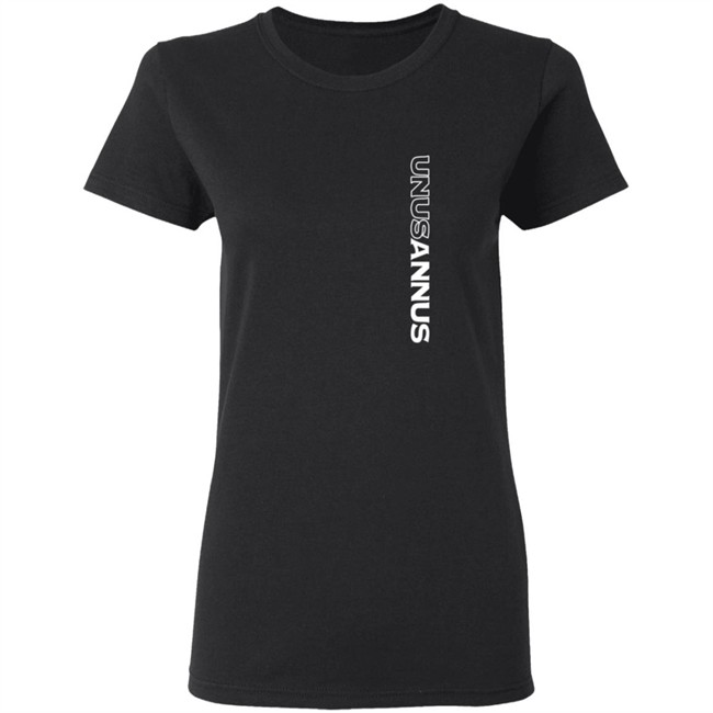 Limited Edition Unus Annu Merch Vertical Logo Tee Shirt Limited Edition Unus Annu Merch Vertical Logo Tee Shirt
