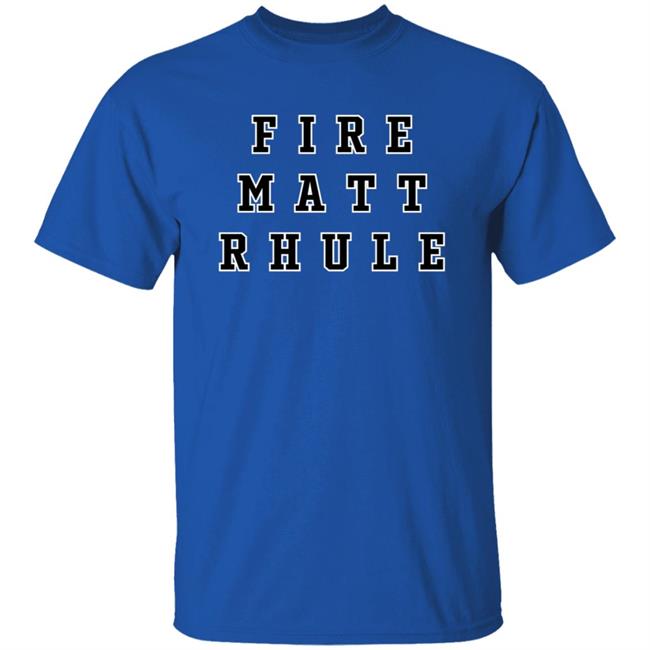 Joan Pzls Fire Matt Rhule Shirt