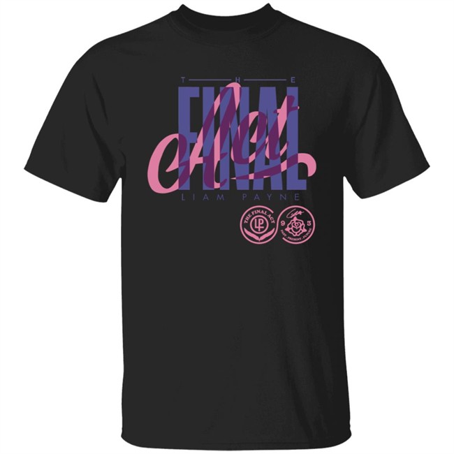 Limited Edition Liam Payne Merchandise The Final Act 2 T Shirt