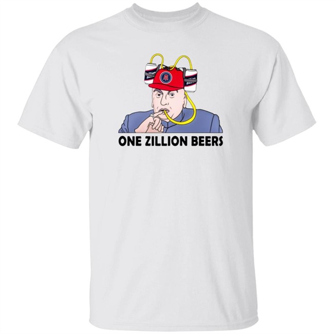 Limited Edition Dana Beers One Zillion Beers Shirt