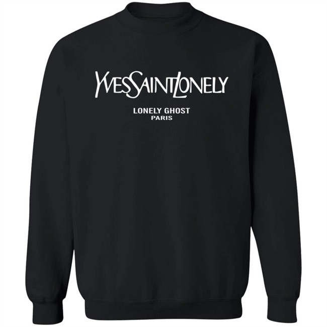 Lonely Ghost Merch Yves Saint Lonely Tee Shirt Lonely Ghost Merch Yves Saint Lonely Tee Shirt
