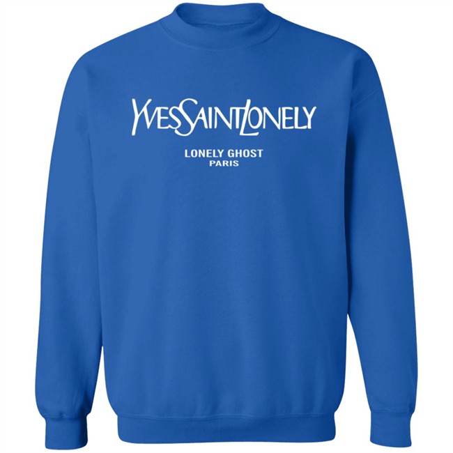 Lonely Ghost Merch Yves Saint Lonely Tee Shirt Lonely Ghost Merch Yves Saint Lonely Tee Shirt