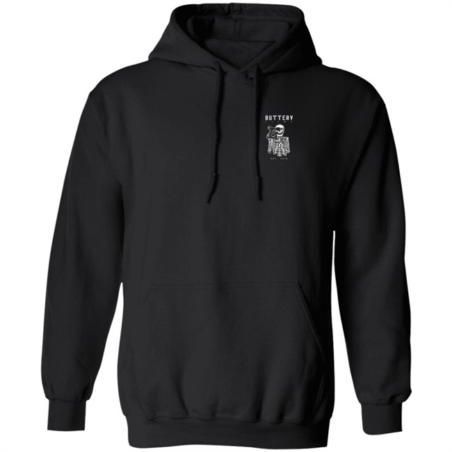 Limited Edition Buttery Films Merch The Ghost Rider Hoodie