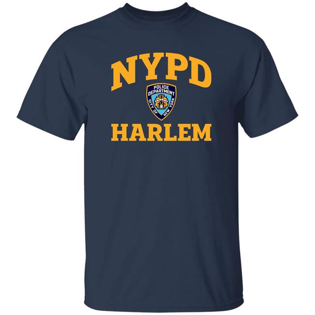 Nypd Departement De Police De New York Harlem Shirt