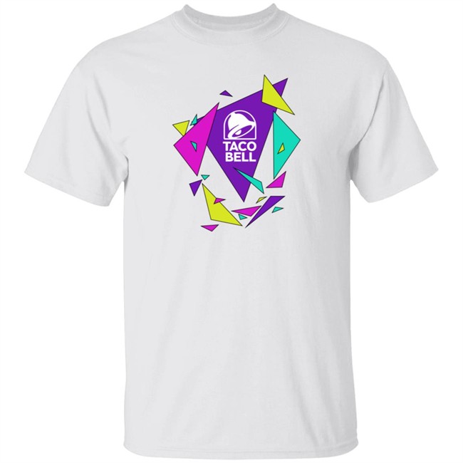 Limited Edition Gavin Dempsey Taco Bell Taco Merch Geometric Logo Shirt