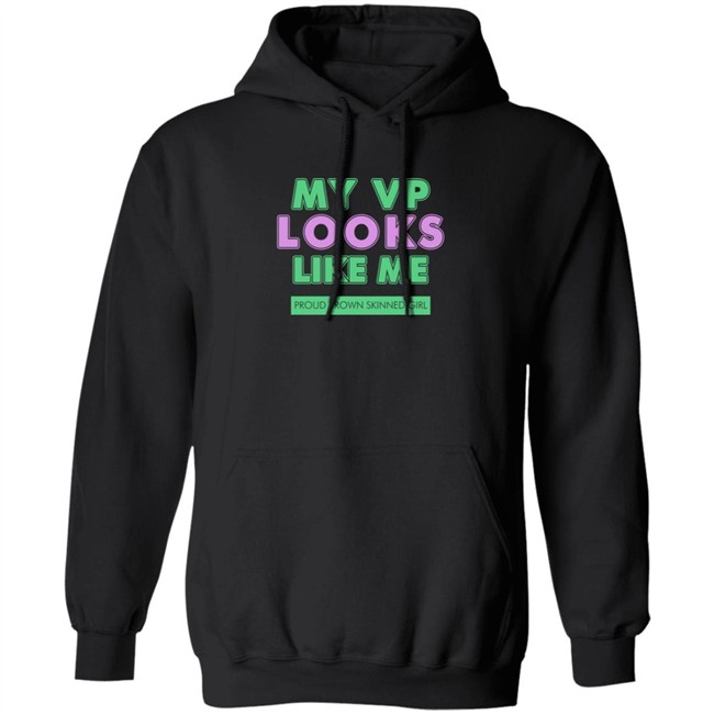 Corey Collington My Vp Looks Like Me Proud Brown Skinned Girl Shirt Corey Collington My Vp Looks Like Me Proud Brown Skinned Girl Shirt