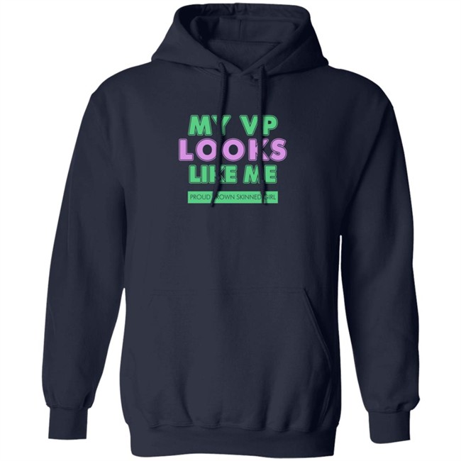 Corey Collington My Vp Looks Like Me Proud Brown Skinned Girl Shirt Corey Collington My Vp Looks Like Me Proud Brown Skinned Girl Shirt