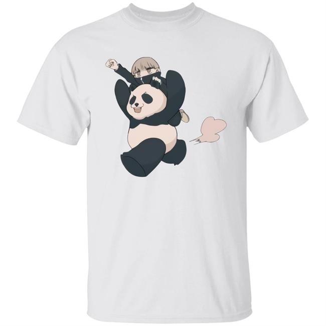 Jujutsu Kaisen Charactors Maki Zenin Merch Panda Shirt Inumaki Toge