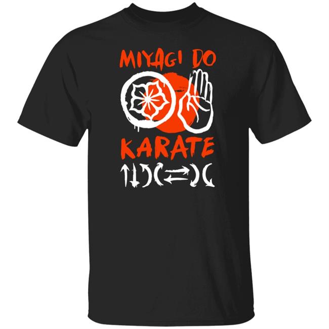 Cobra Kai Merch Miyagi Do Karate Directions Shirt