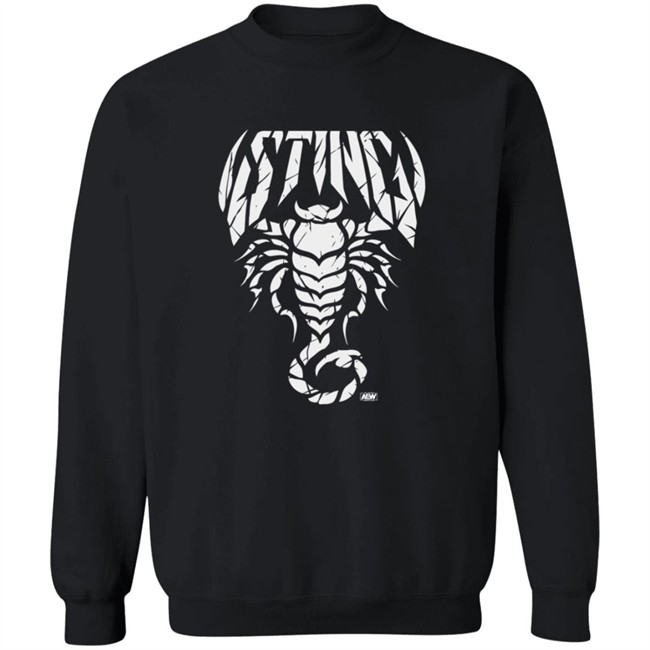 Limited Edition ShopAEW Merch Sting Defender Shirt Limited Edition ShopAEW Merch Sting Defender Shirt