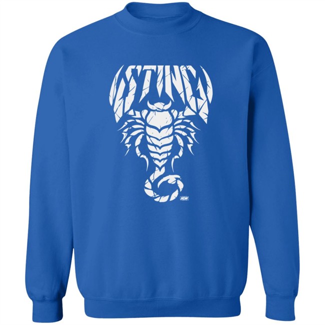 Limited Edition ShopAEW Merch Sting Defender Shirt Limited Edition ShopAEW Merch Sting Defender Shirt