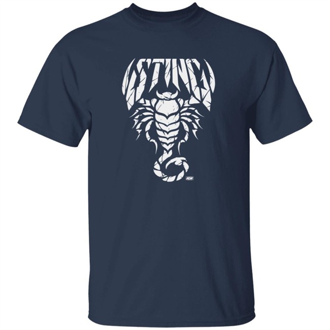 Limited Edition ShopAEW Merch Sting Defender Shirt Limited Edition ShopAEW Merch Sting Defender Shirt